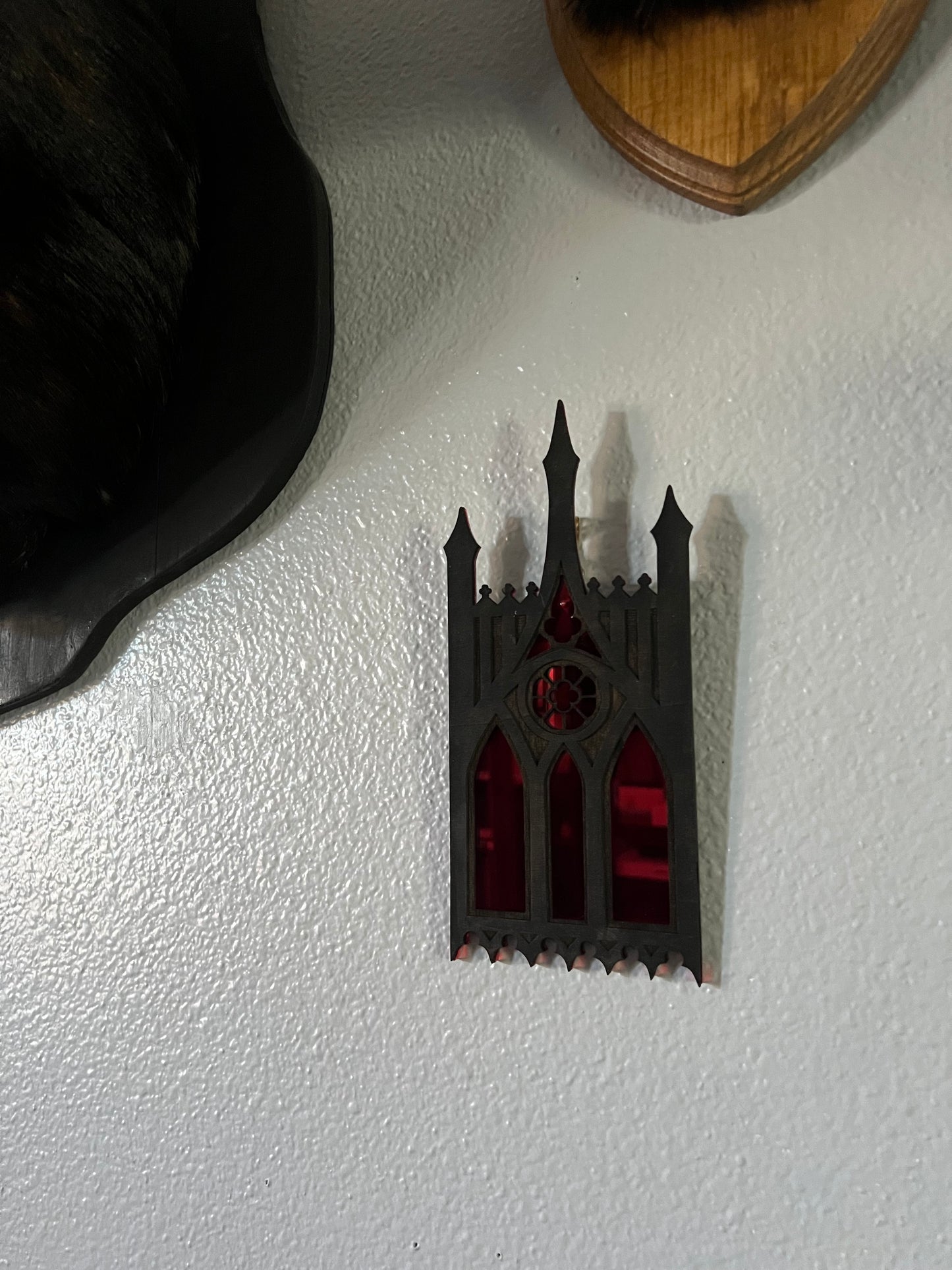 *MADE TO ORDER* Gothic Cathedral Mirror Plain Hanger