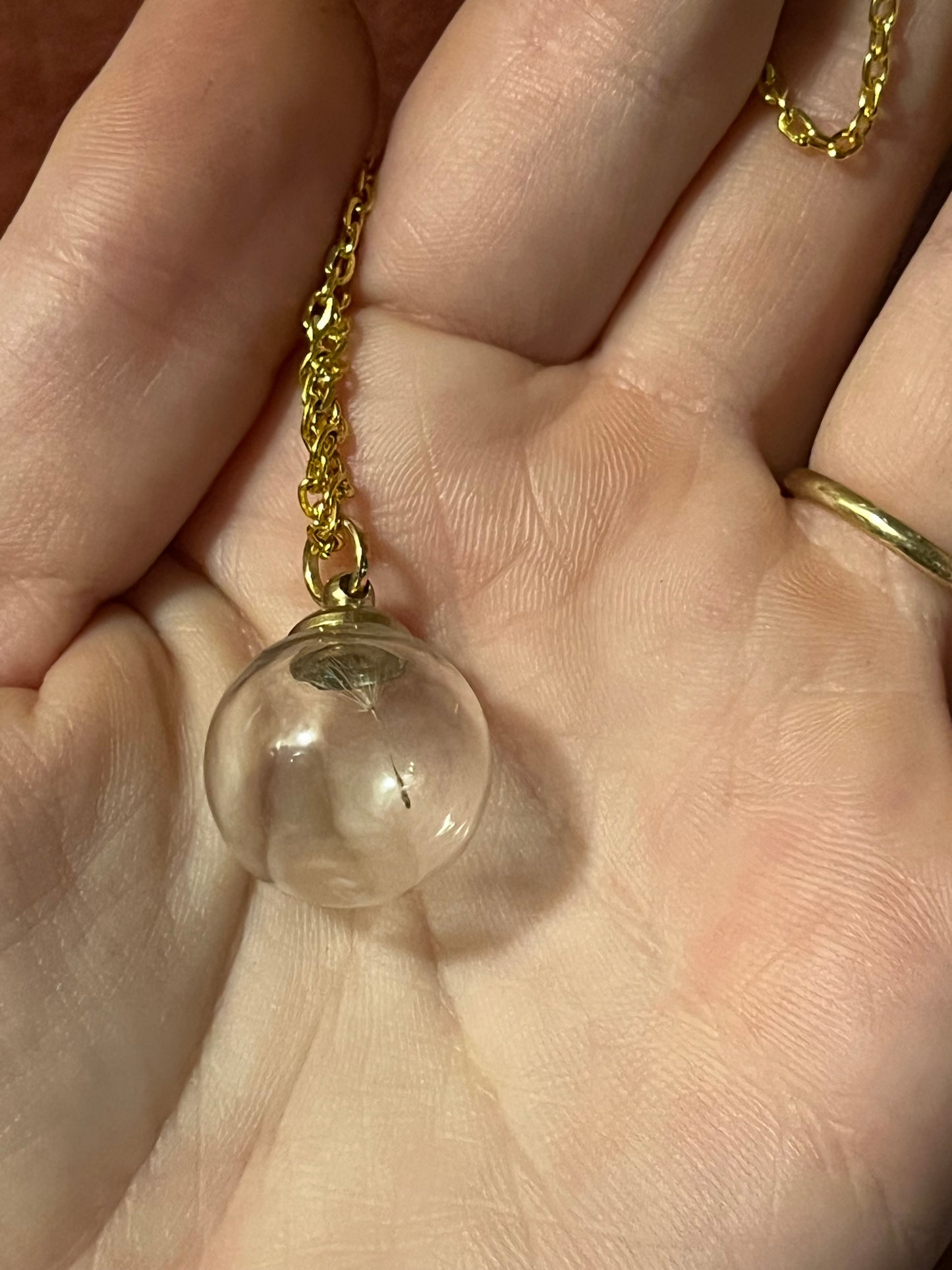 Dandelion Wish Necklaces