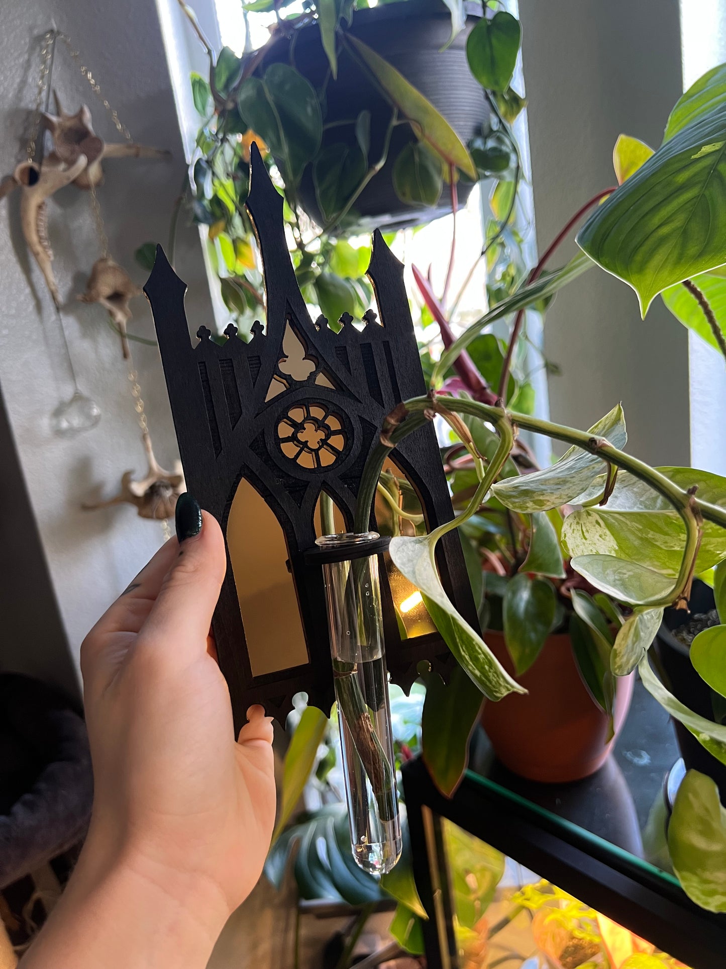 *MADE TO ORDER* Gothic Cathedral Plant Propagation Hanger