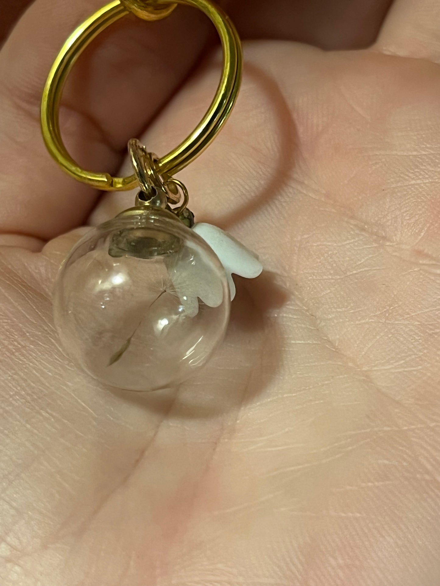Lily of the Valley Keychain/Purse Charm