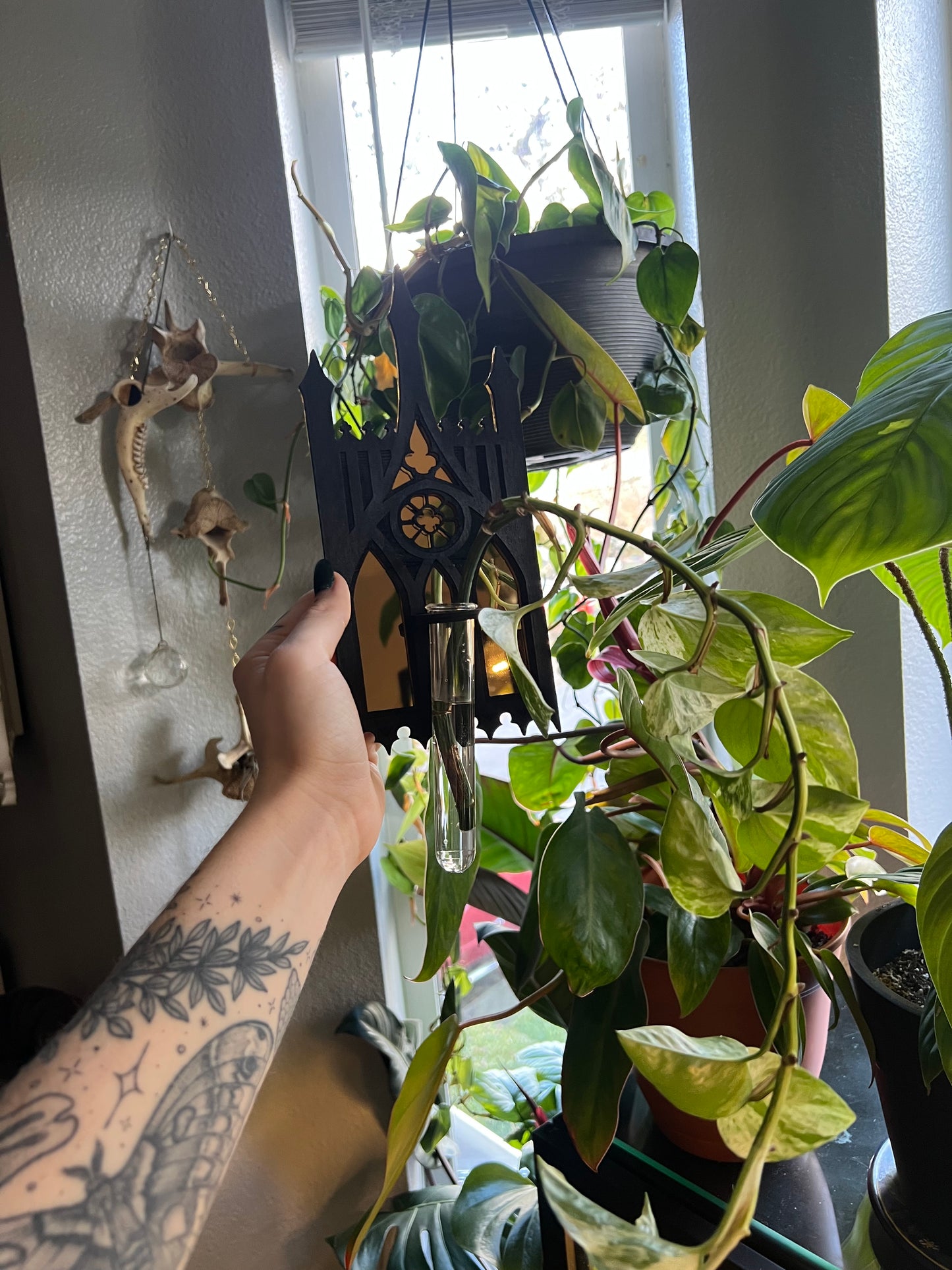 *MADE TO ORDER* Gothic Cathedral Plant Propagation Hanger