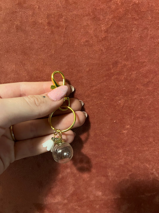 Lily of the Valley Keychain/Purse Charm