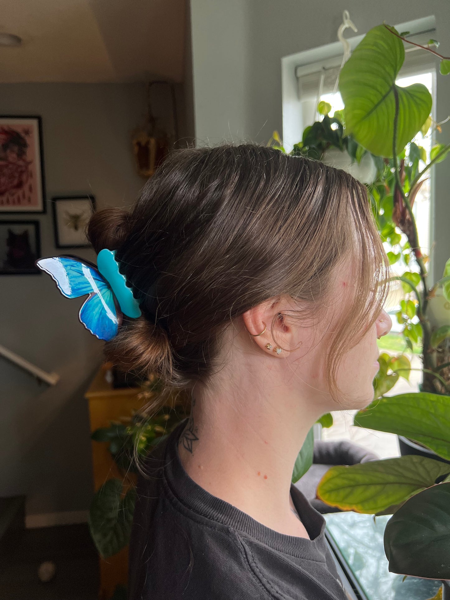 Butterfly Claw Hairclip