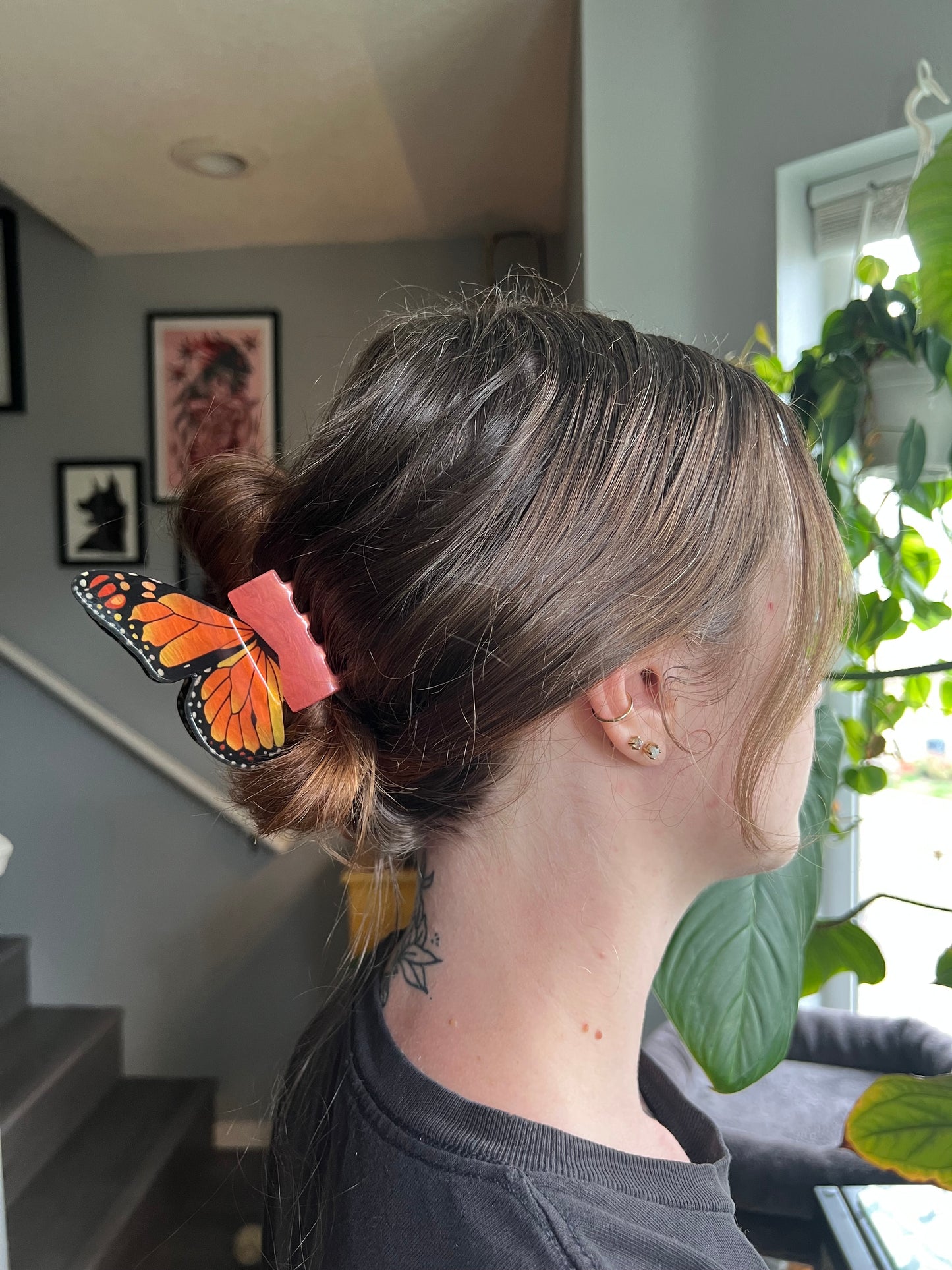Butterfly Claw Hairclip