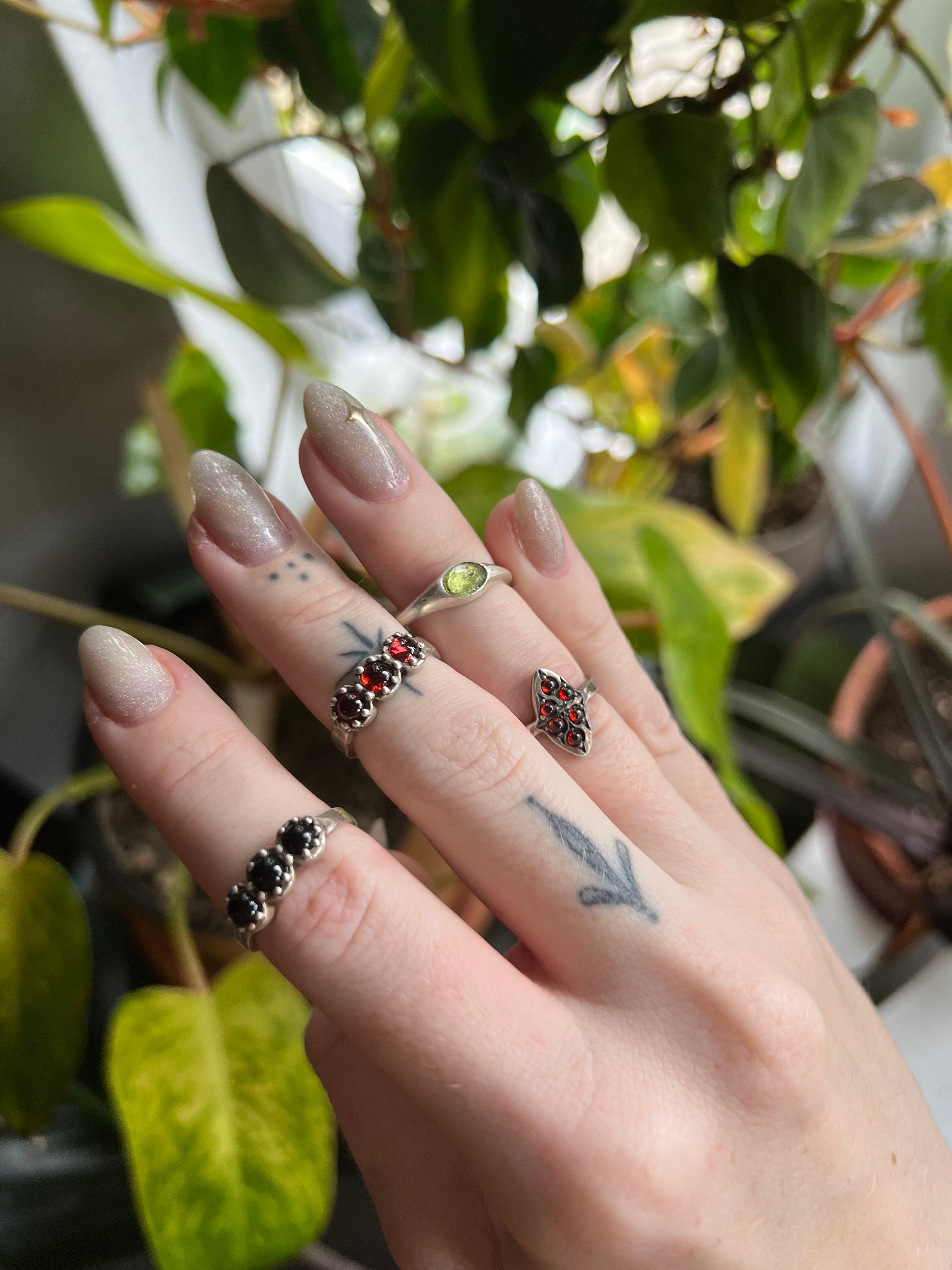 Handmade Gemstone Rings – Wildflower Oddities