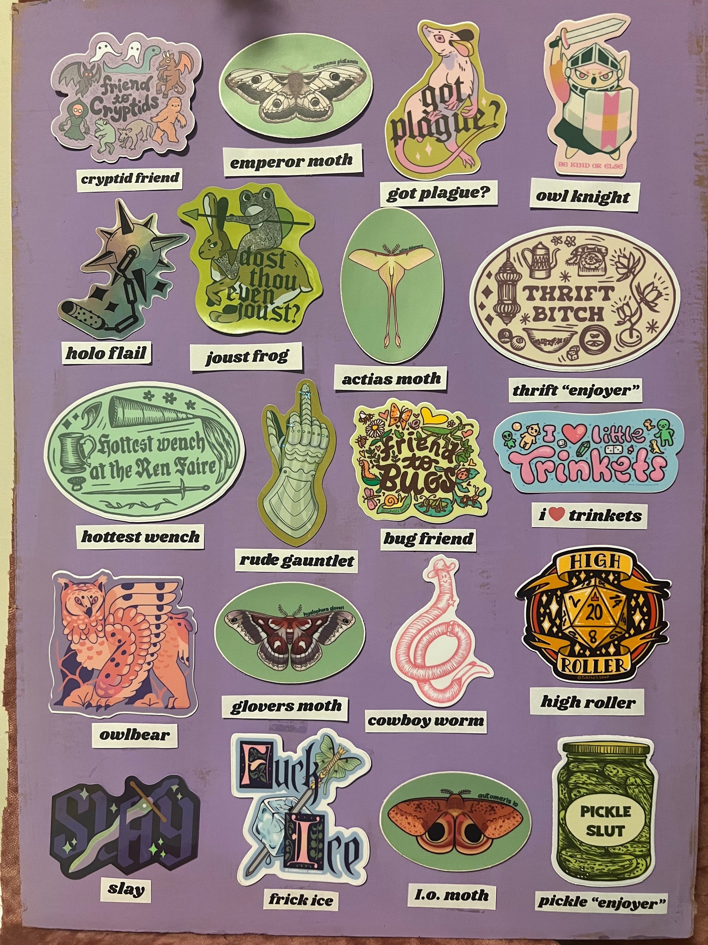 Renfaire Stickers